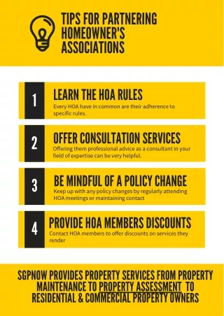 Tips for Partnering With Homeowner's Associations