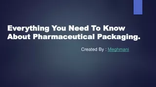 everything you need to know about pharmaceutical