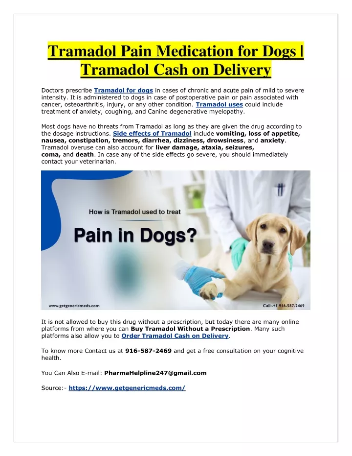 tramadol pain medication for dogs tramadol cash
