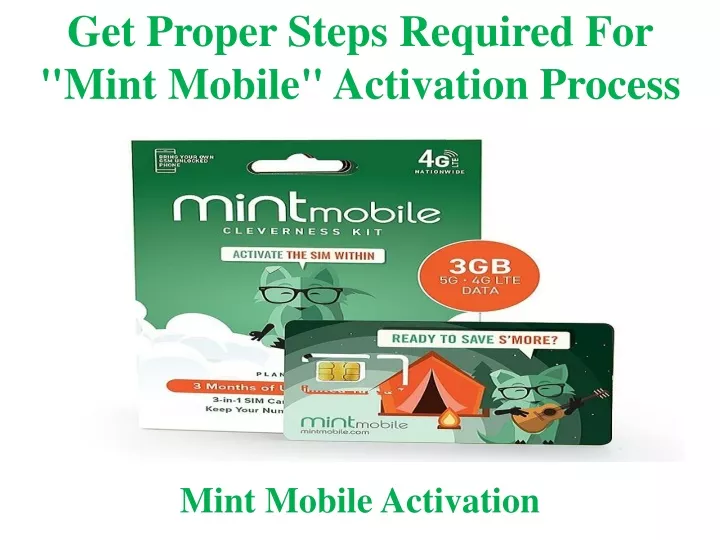 get proper steps required for mint mobile