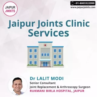 Dr. Lalit Modi is one of the best Knee replacement surgeon in Jaipur, India