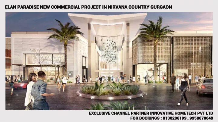 elan paradise new commercial project in nirvana
