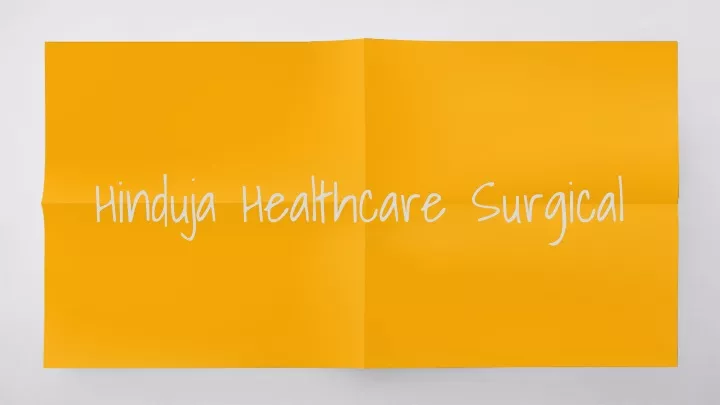 hinduja healthcare surgical