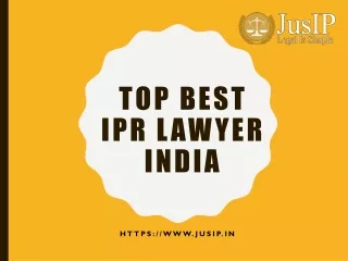 top best ipr lawyer india