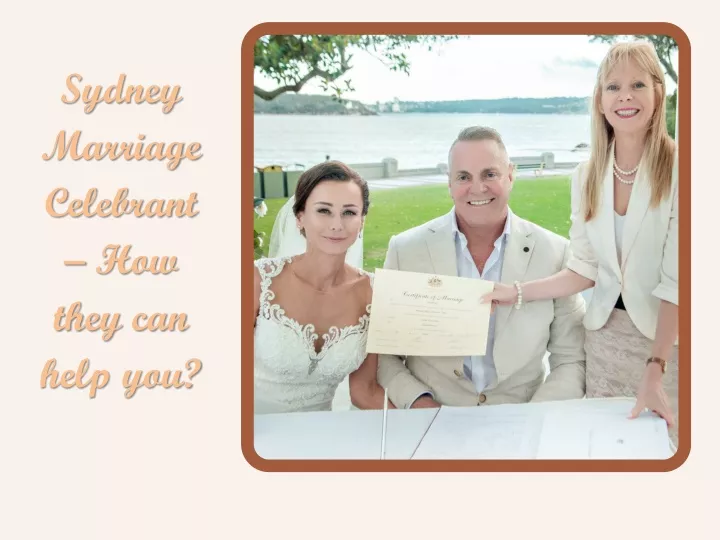 sydney marriage celebrant how they can help you