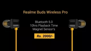 Realme Buds Wireless Pro Review: Price and Specifications
