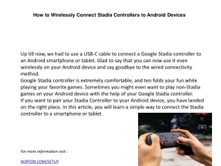How to Wirelessly Connect Stadia Controllers to Android Devices
