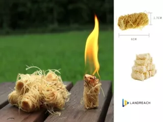 natural twisted firelighters