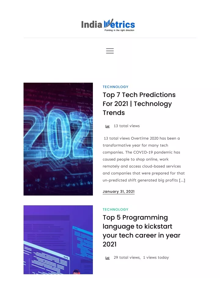 technology top 7 tech predictions for 2021