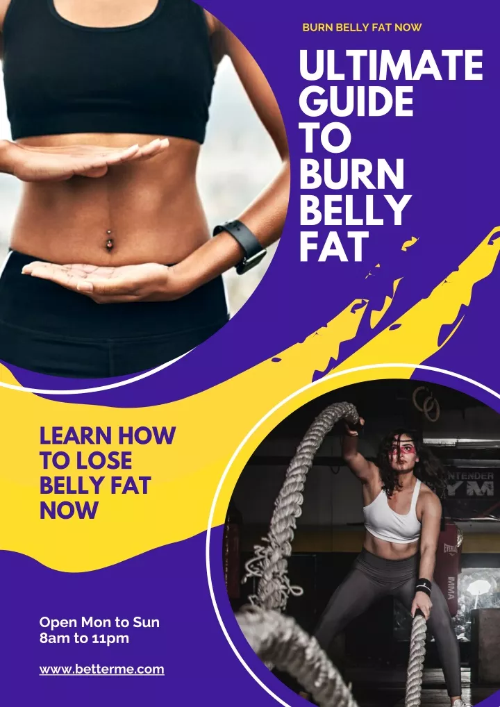 burn belly fat now