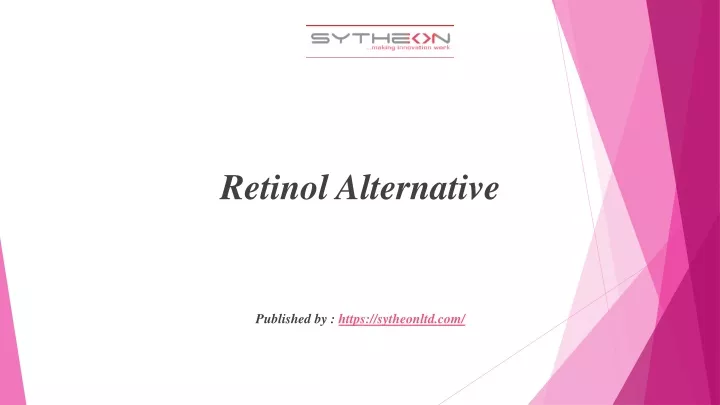 retinol alternative published by https sytheonltd