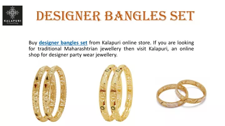 designer bangles set