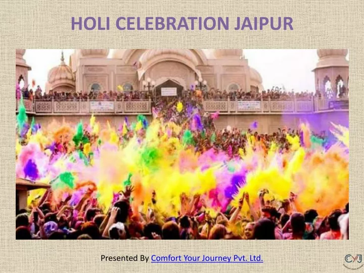 holi celebration jaipur