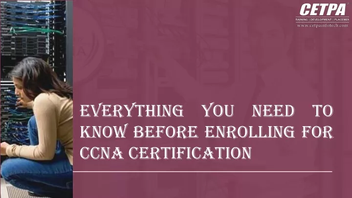 everything you need to know before enrolling