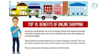 Top 10 benefits of shopping online