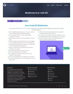 Fix: Bitdefender Error Code 501 | clean-my-pc.com