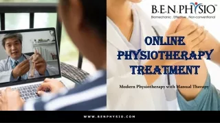 Online Physiotherapy Treatment