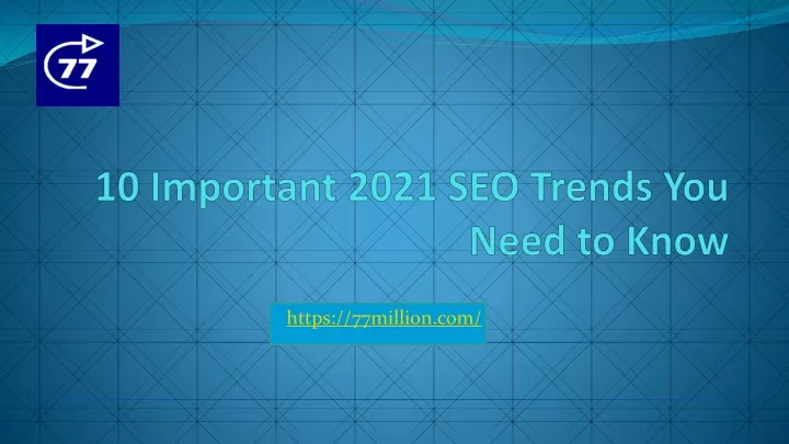 10 important 2021 seo trends you need to know