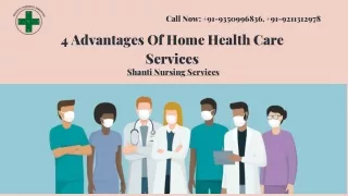 4 Advantages Of Home Health Care Services