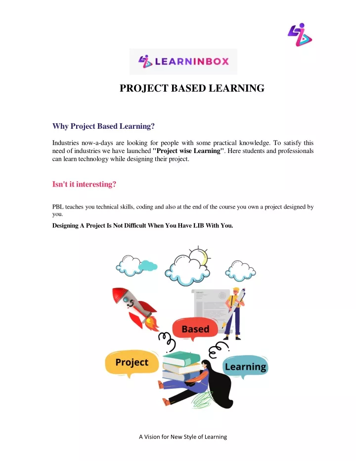 project based learning