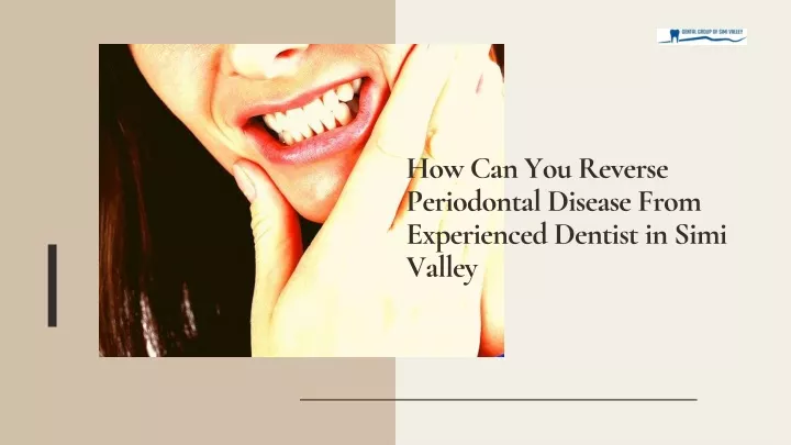 how can you reverse periodontal disease from