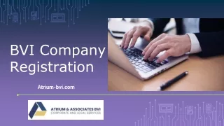 BVI Company Registration