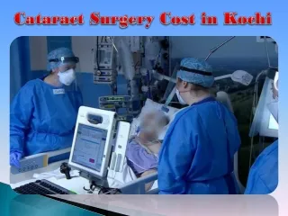 Cataract Surgery Cost in Kochi