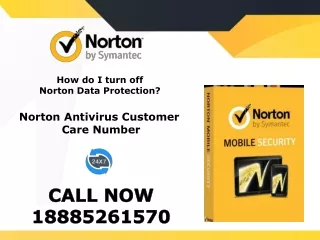 How do I turn off Norton Data Protection? | Norton Customer Antivirus Care Number 18885261570
