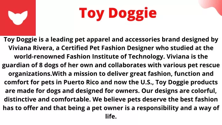 toy doggie