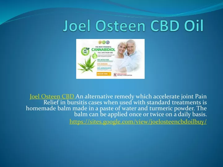 joel osteen cbd an alternative remedy which