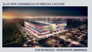 Elan Sector 50 Gurgaon Application Form, Elan Nirvana Country Brochure,8800098030