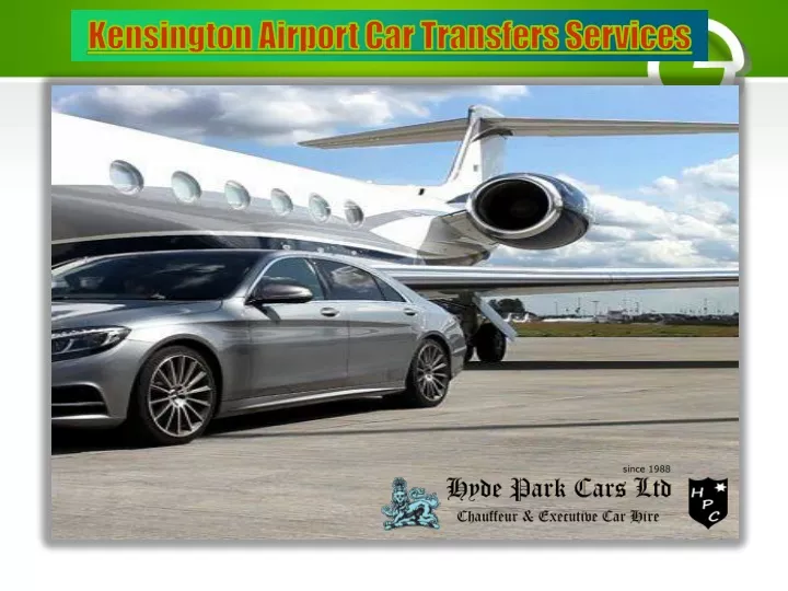 kensington airport car transfers services