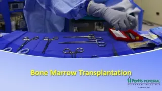 Bone Marrow Transplantation - All You Need To Know