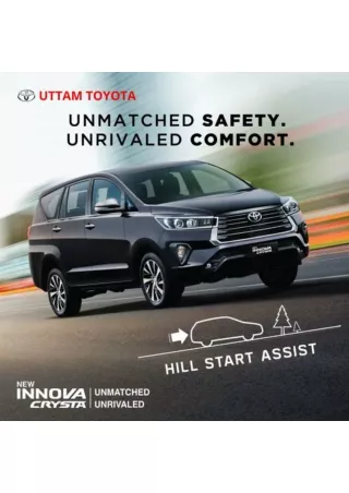 Uttam Toyota | Toyota Innova | Delhi, Gurgaon, Noida.