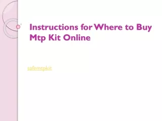 Instructions for Where to Buy Mtp Kit Online |buy Mtp kit online USA|Mtp kit USA fast shipping