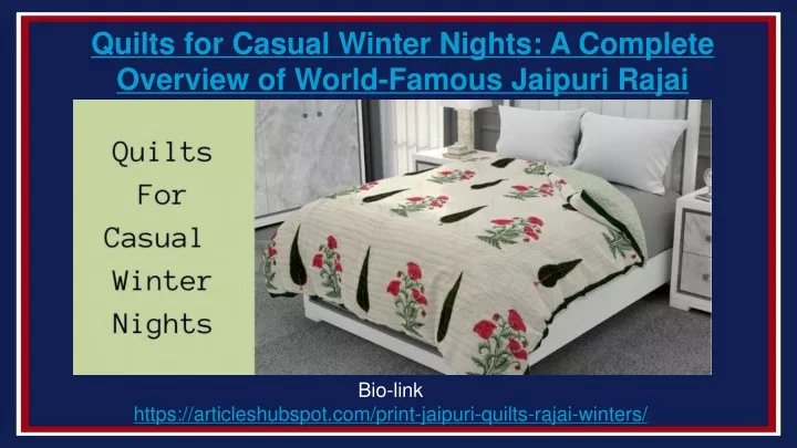 quilts for casual winter nights a complete