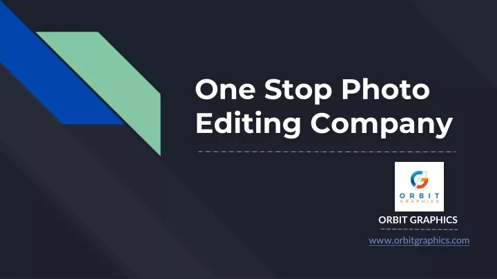 one stop photo editing company