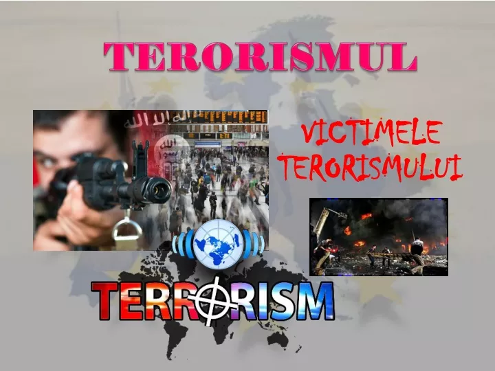 victimele victimele terorismului terorismului