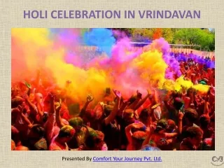 Holi Packages near Delhi | Holi Celebration Packages in Vrindavan