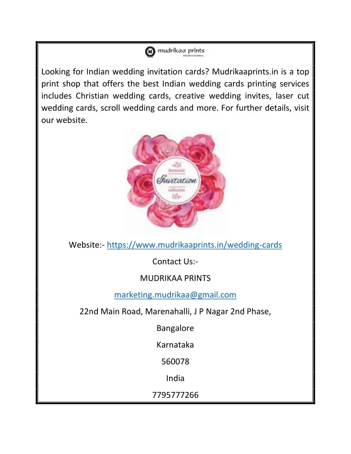 looking for indian wedding invitation cards