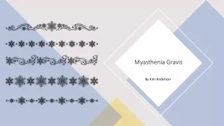 myasthenia gravis