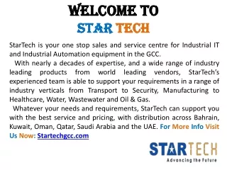 welcome to star tech