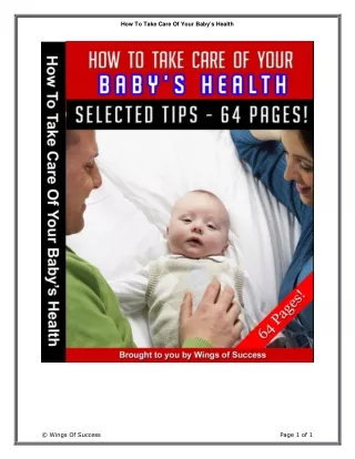 Secret Tips to Get Your Baby Sleep & more