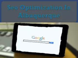 seo optimization in albuquerque