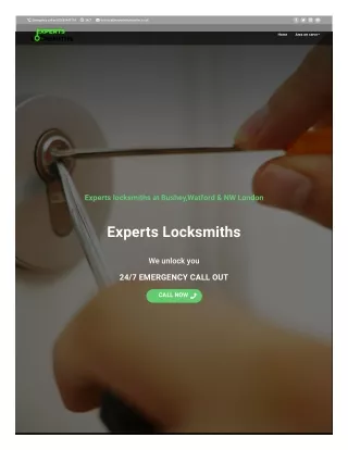 Best Locksmith Service in Watford - Experts Locksmiths