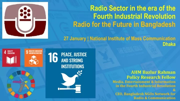radio sector in the era of the fourth industrial