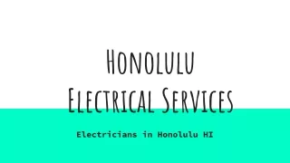 Electricians in Honolulu HI | 808-300-4344