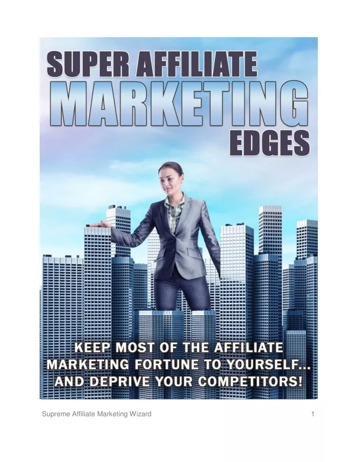 supreme affiliate marketing wizard