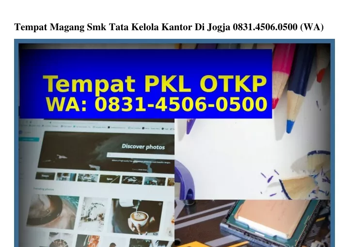 tempat magang smk tata kelola kantor di jogja