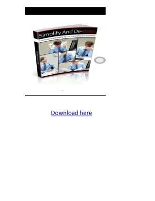 Simplify and de-stress e-book download